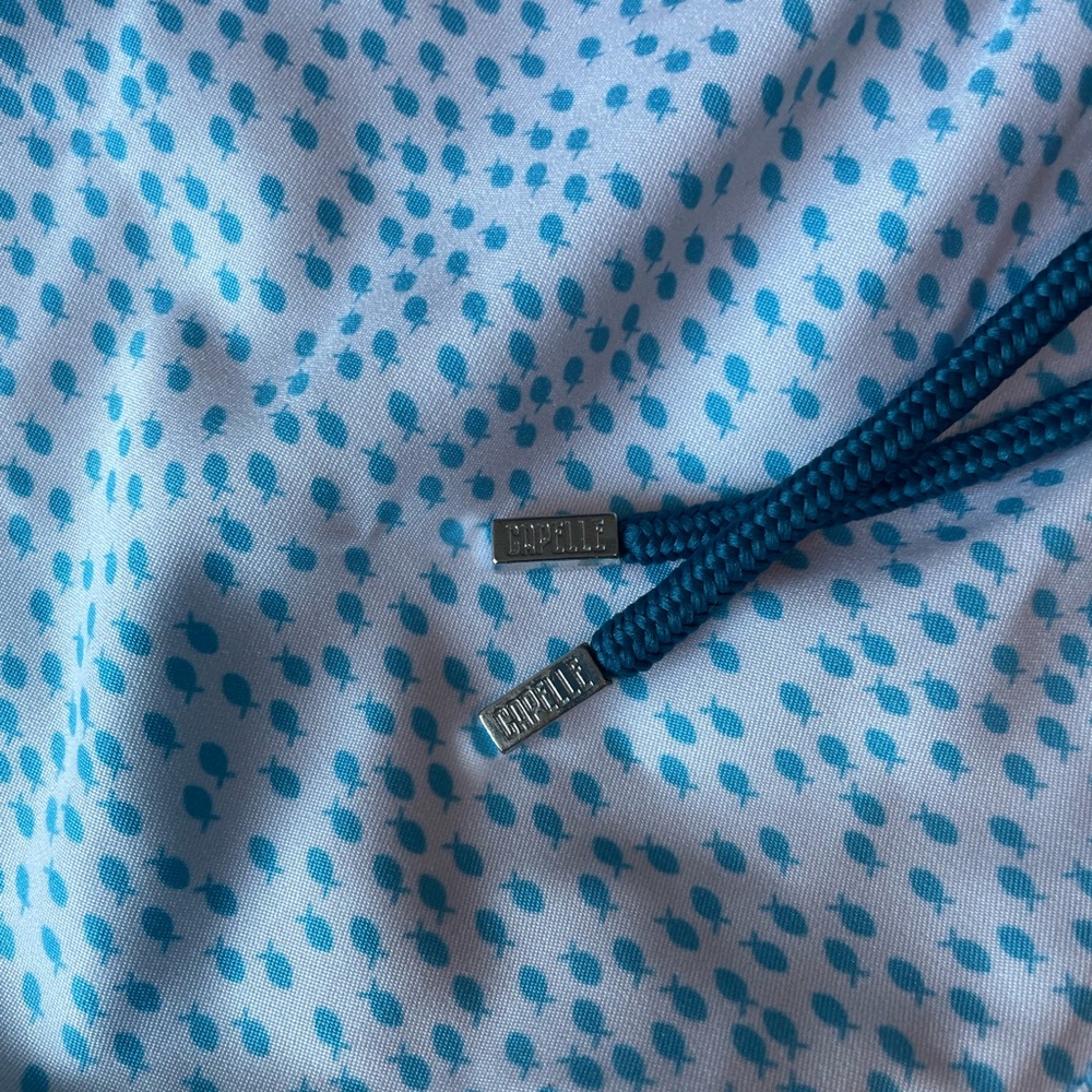 BLUE & WHITE HYBRID SWIM SHORT | Small - Picture 2 of 7